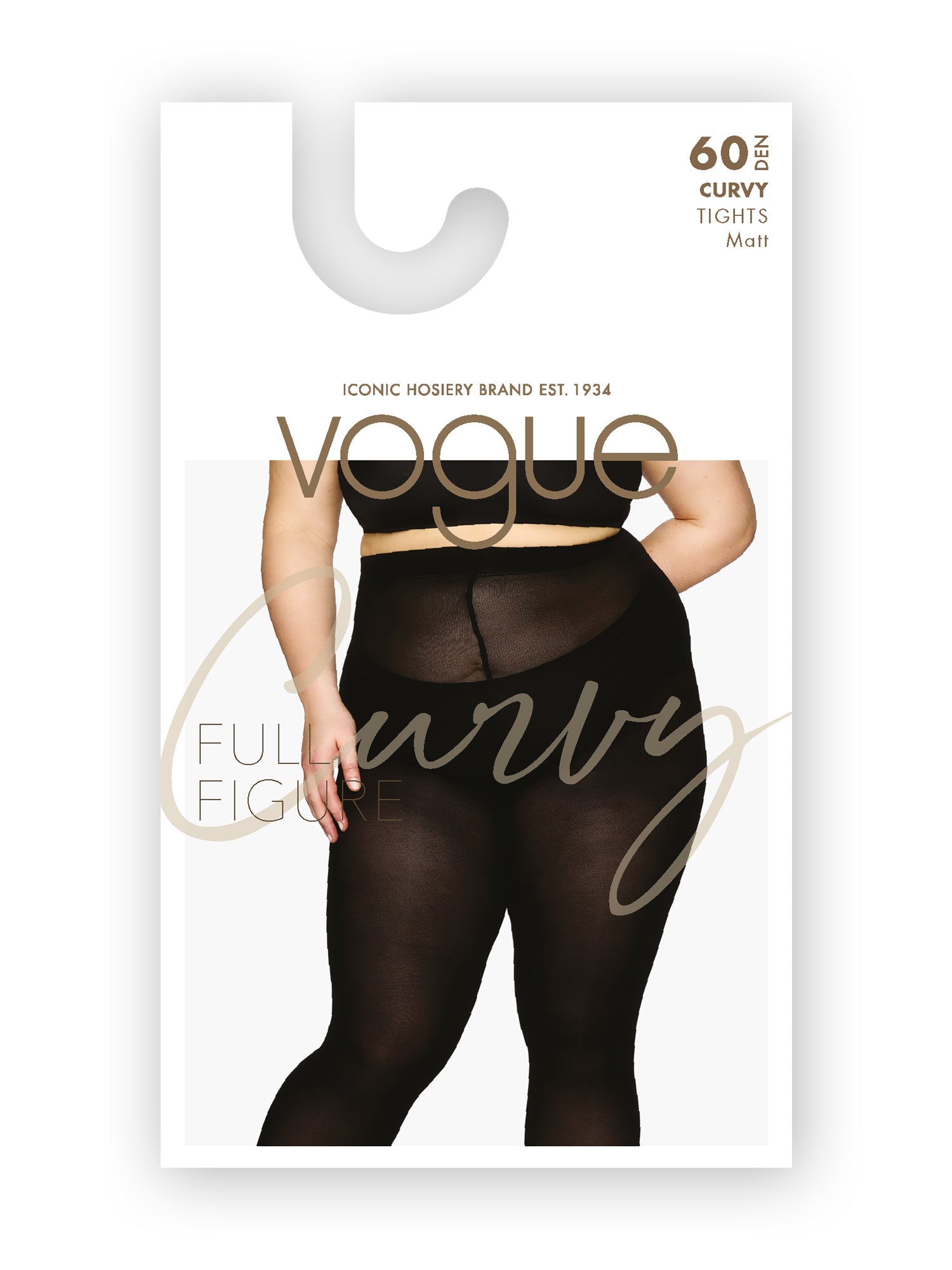 CURVY 60 den sukkahousut - musta