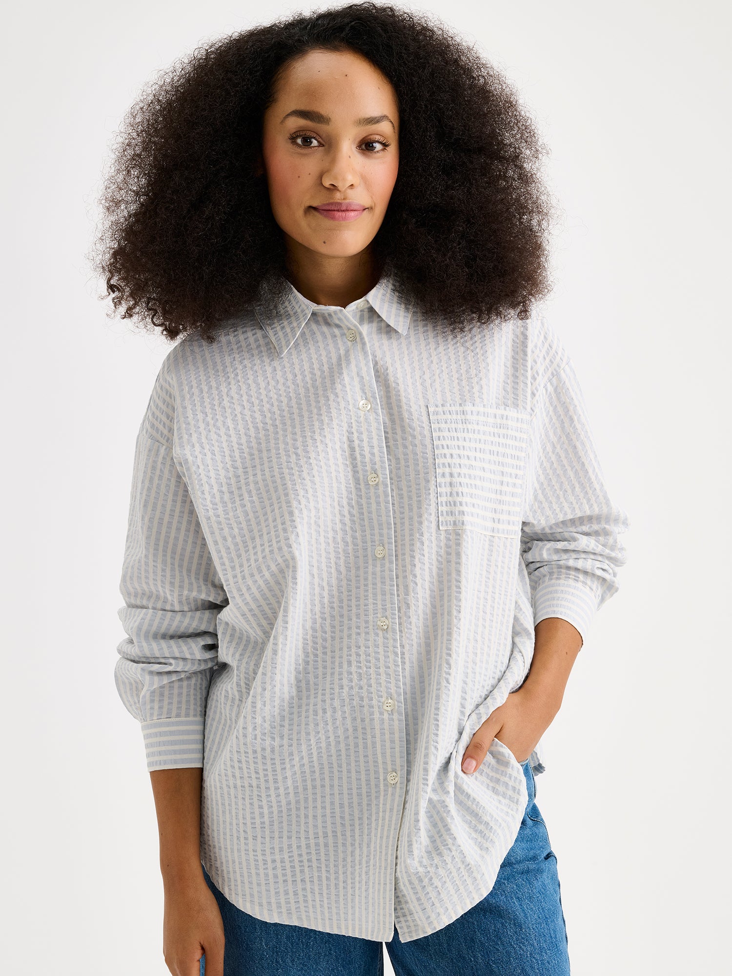 MAREA paitapusero - haalea sininen