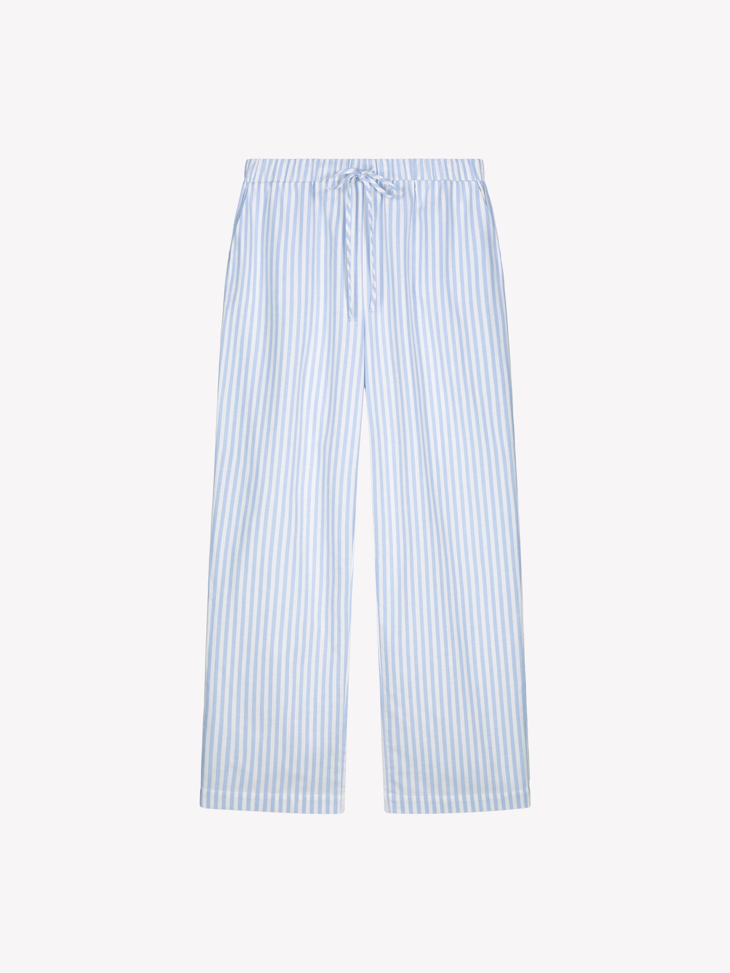 Naisten raidallinen sininen Polka-pyjamasetti, kuva 6