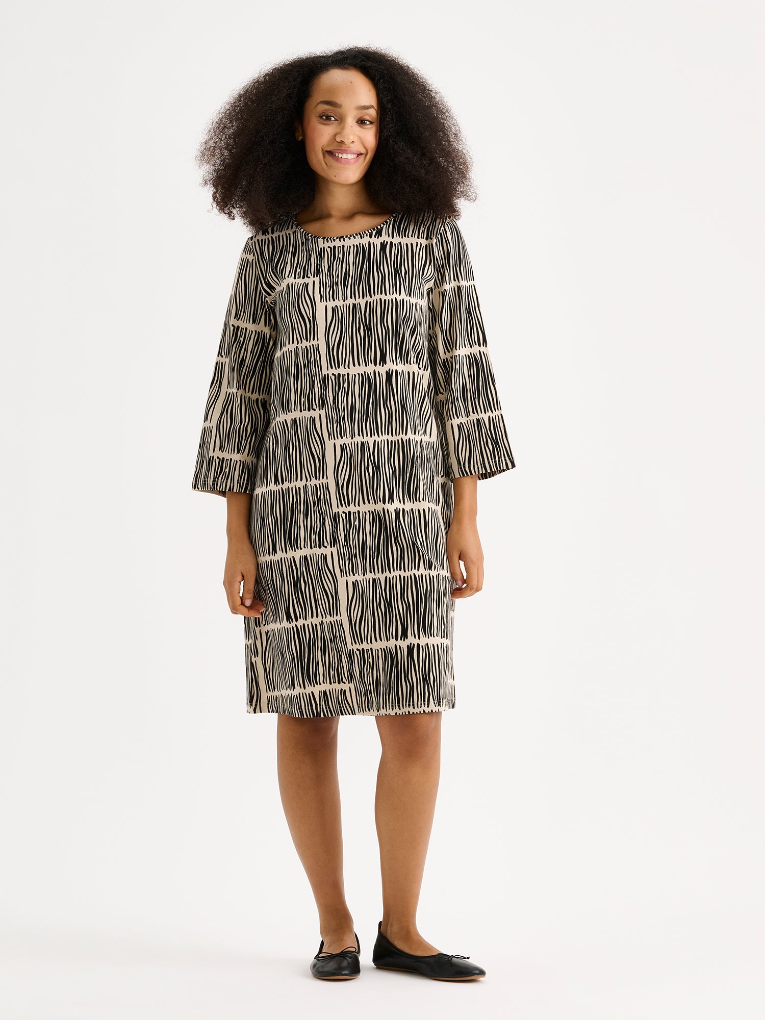 RUOKO trikoomekko - musta