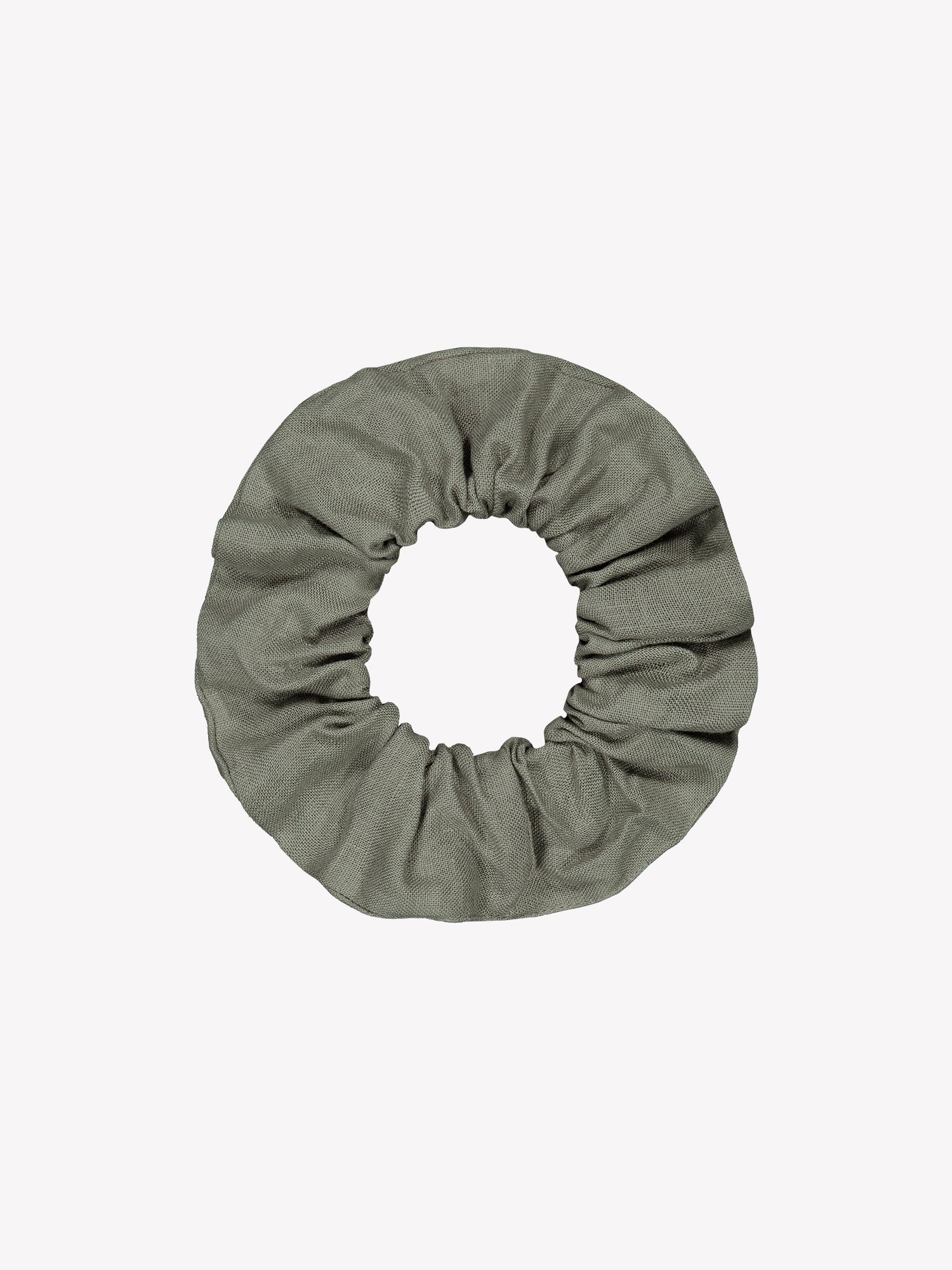 Kaunis ja ajaton salvianvihreä Pellava-hiusdonitsi tuotekuvassa