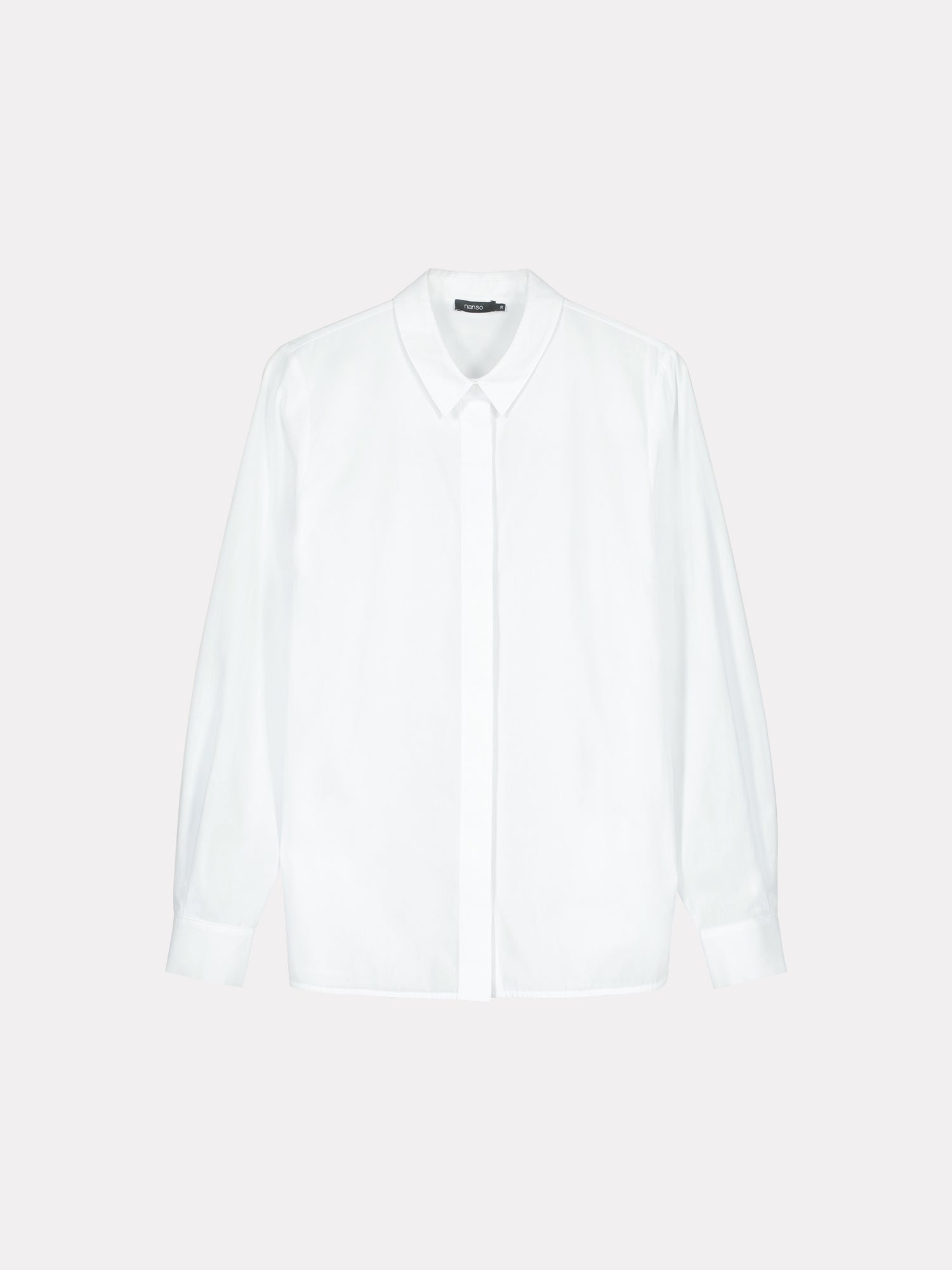 Nanson naisten klassinen valkoinen Lena-paitapusero