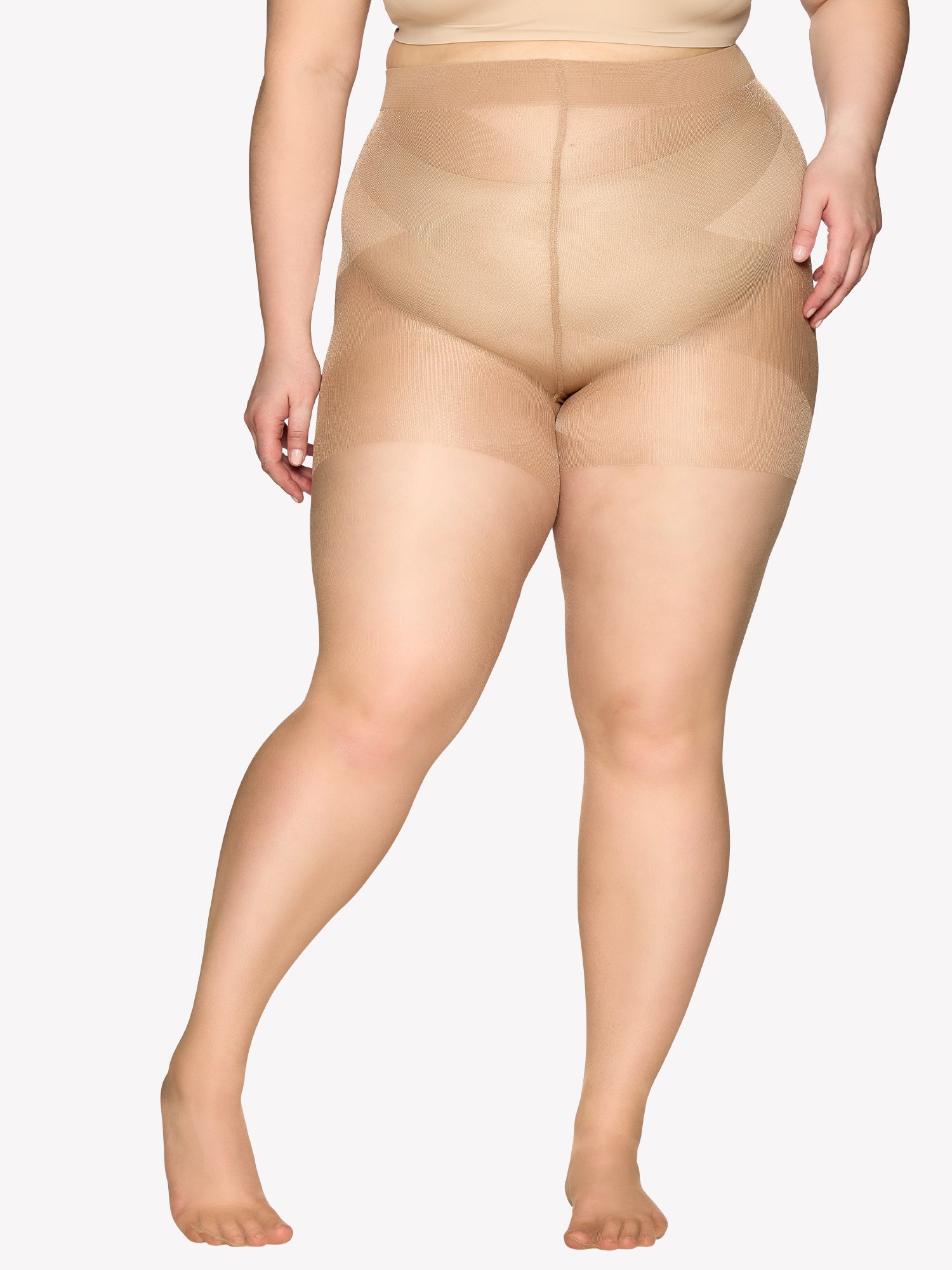 CURVY 20 den sukkahousut - natural