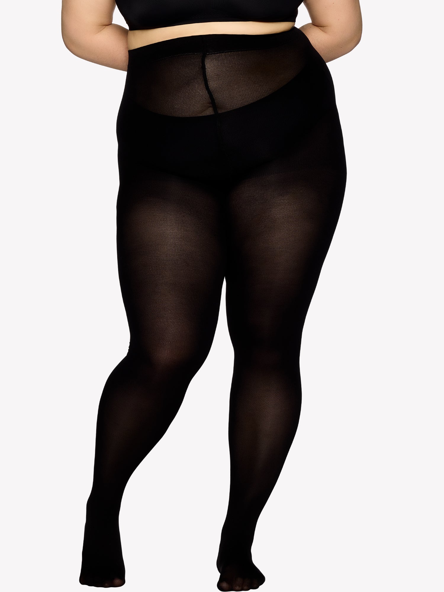 CURVY 60 den sukkahousut - musta