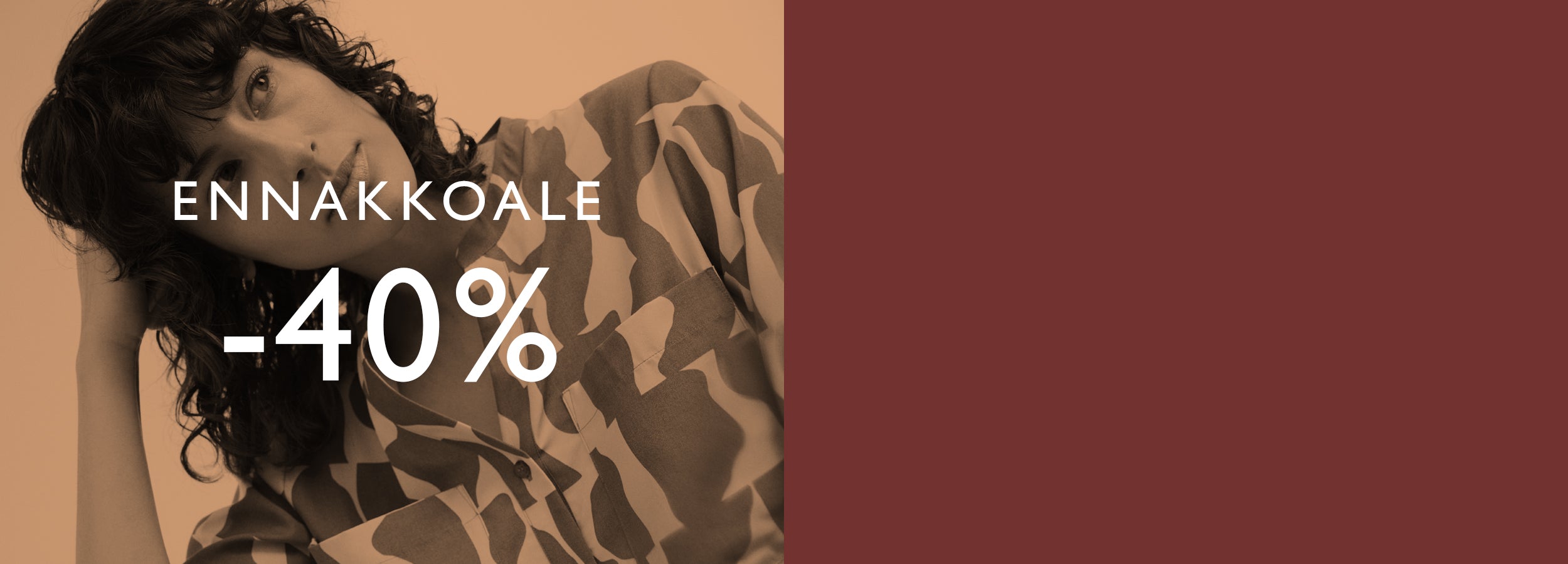 Nanson ennakkoale kanta-asiakkaille -40%