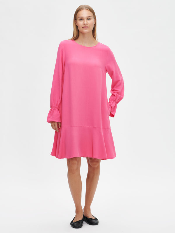 Nanson naisten tyylikäs pinkki Kornelia-mekko. 