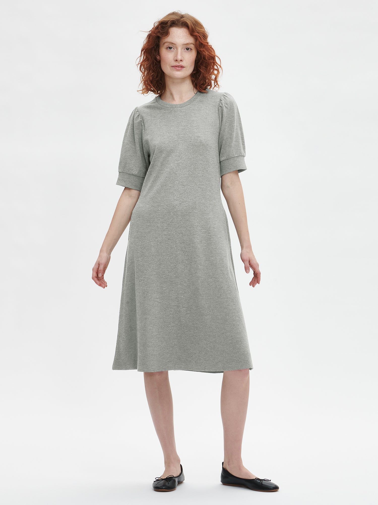 SÖDE dress - mottled grey