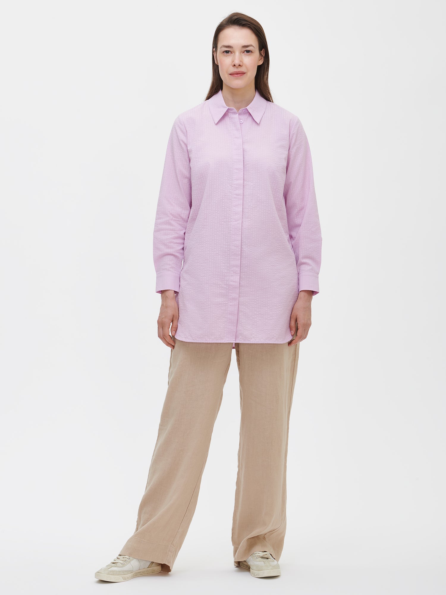 JUSTINSA blouse - lilac