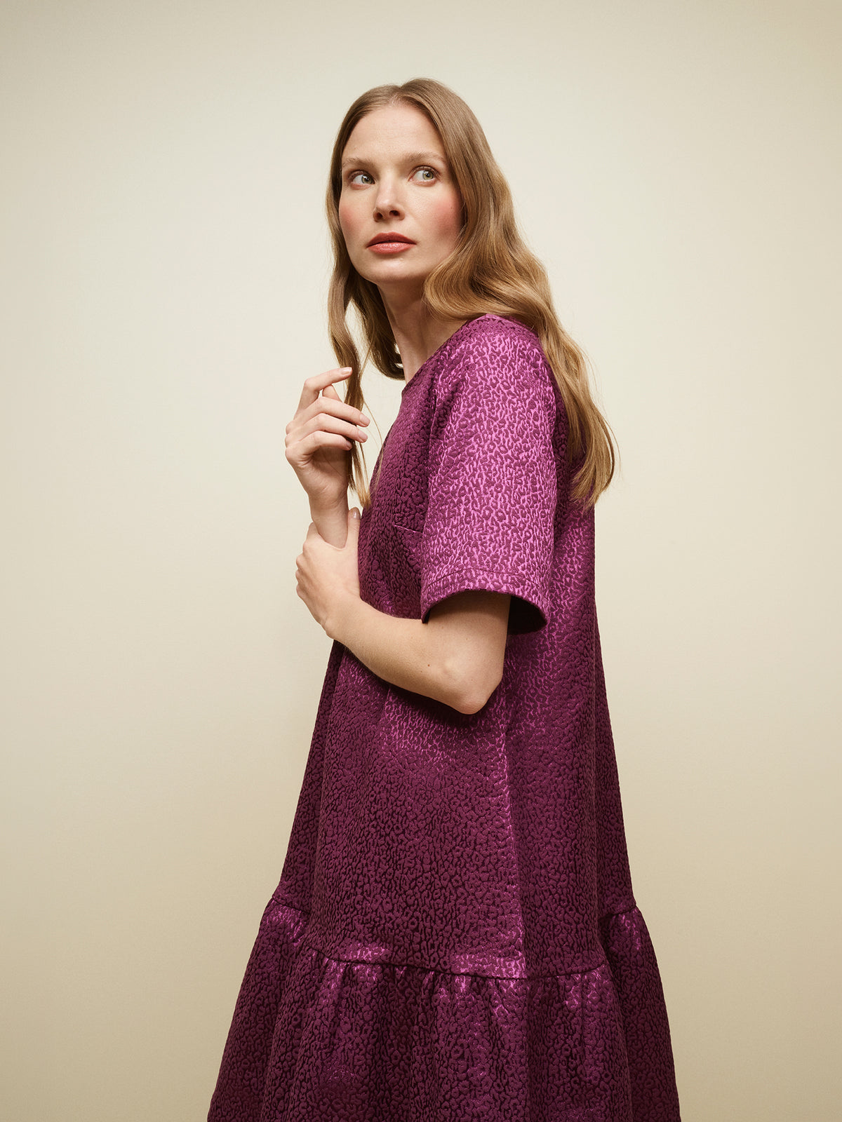 LEORA mekko - violetti