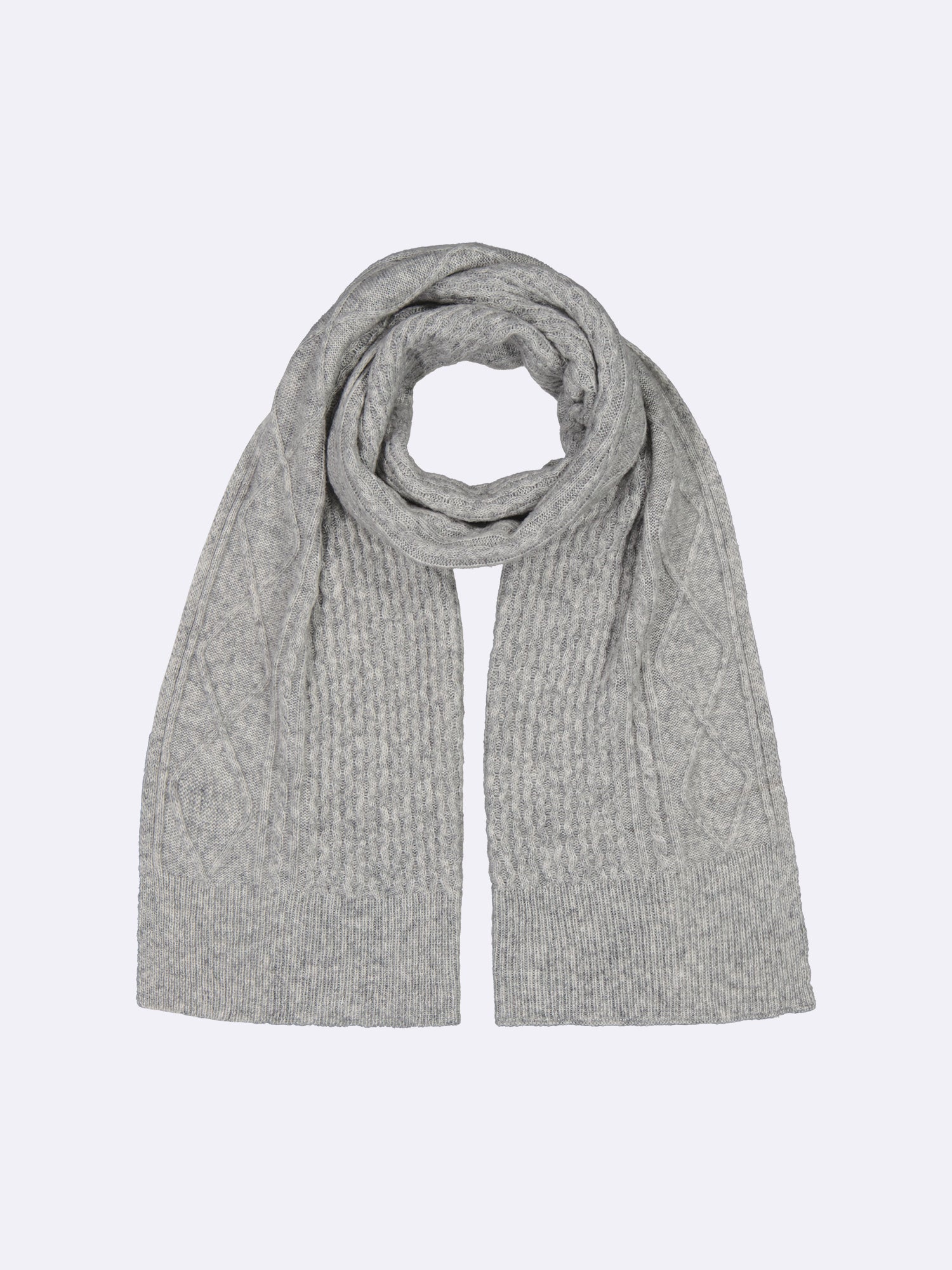 ARA neck scarf - gray