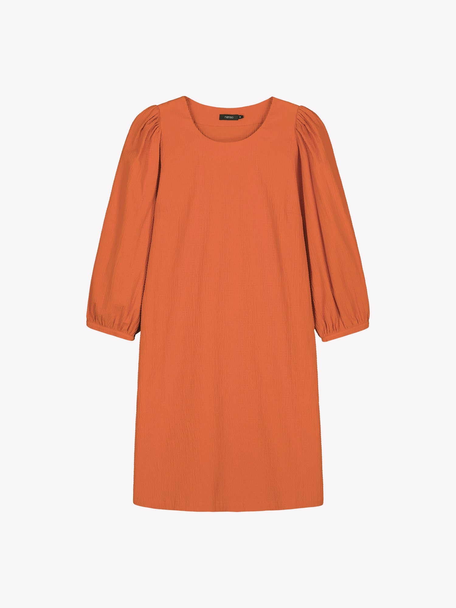 BIANCA Naisten Oranssi Polvipituinen Kangasmekko Nanso BIANCA Naisten Oranssi Polvipituinen Kangasmekko Nanso