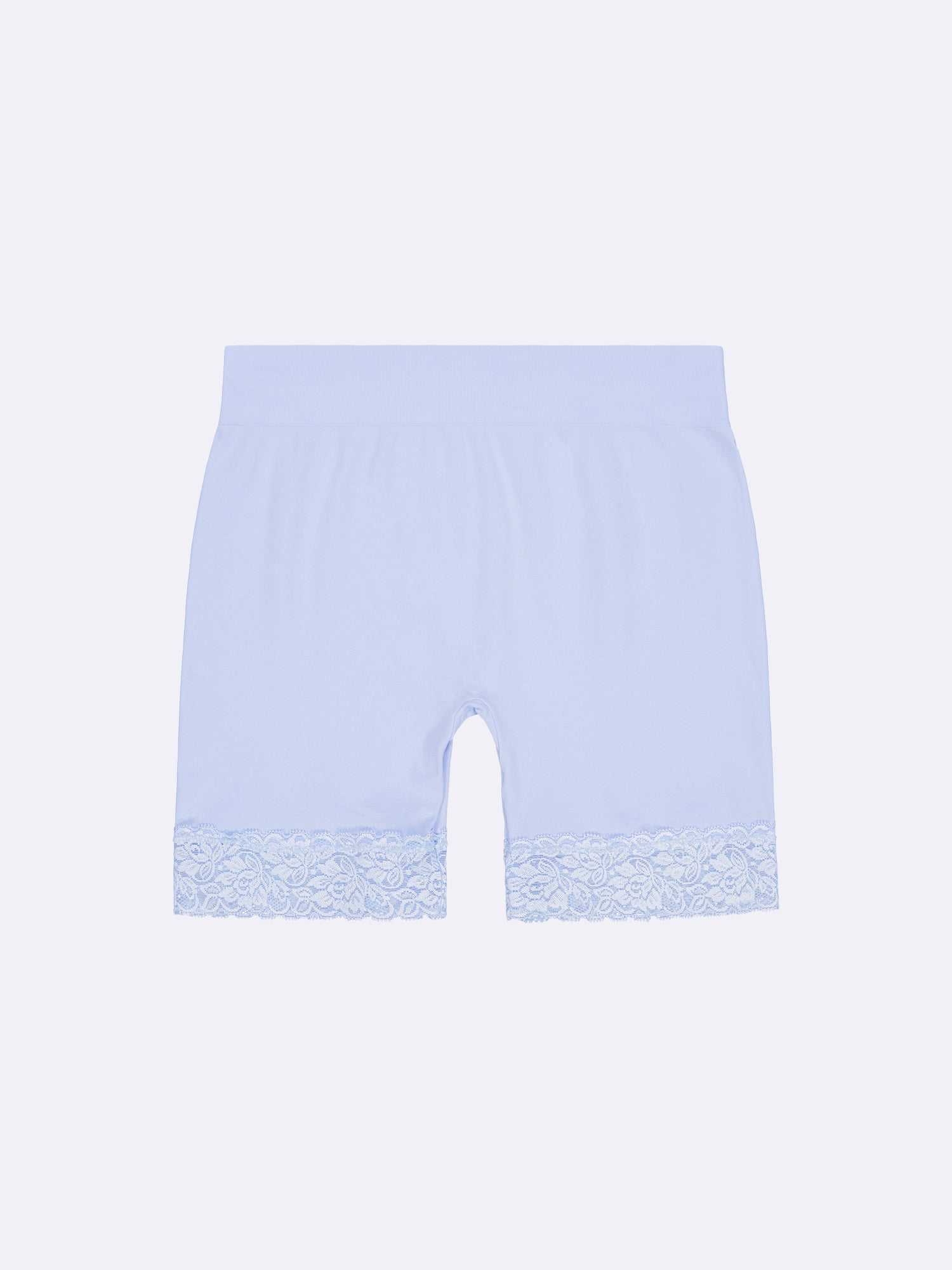 SEAMLESS LACE SHORT leggings - blue