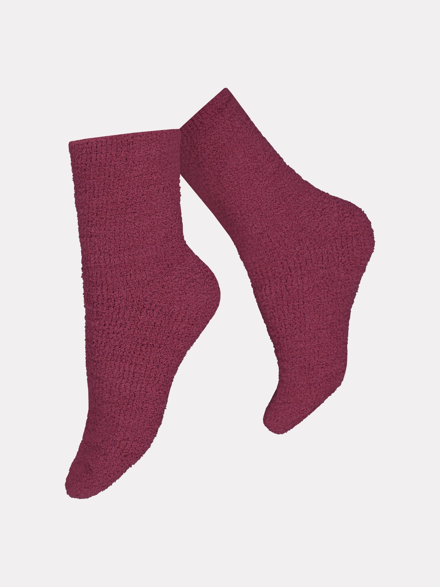 CHENILLE Women s Soft Ankle Socks Red CHENILLE Women s Soft Ankle Socks Red
