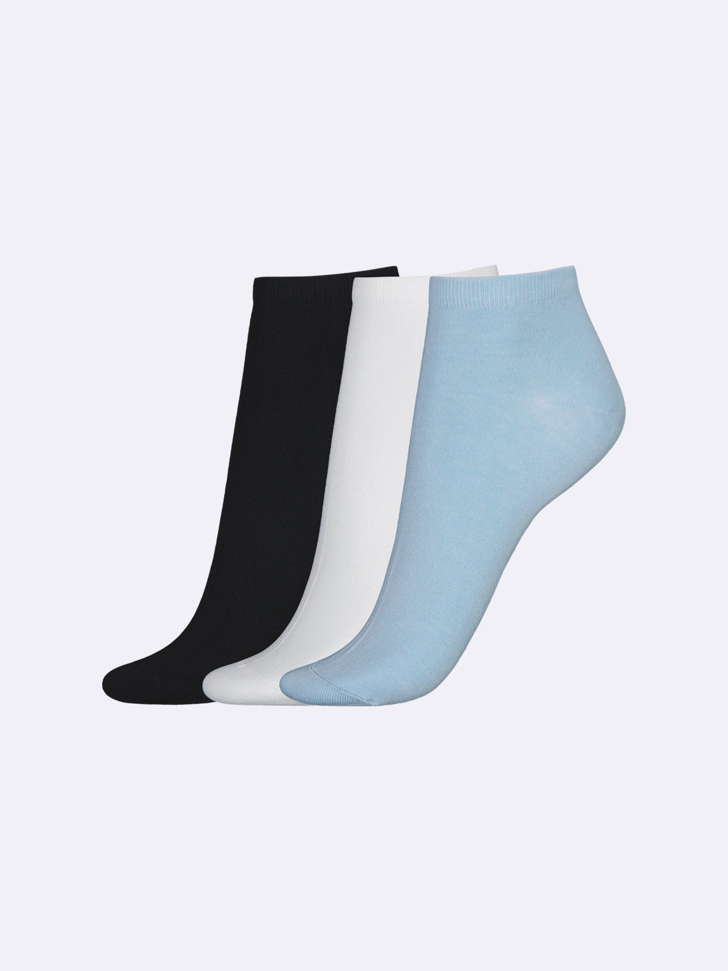 Voguen bambusekoitteesta valmistetut sneaker-sukat.&nbsp;