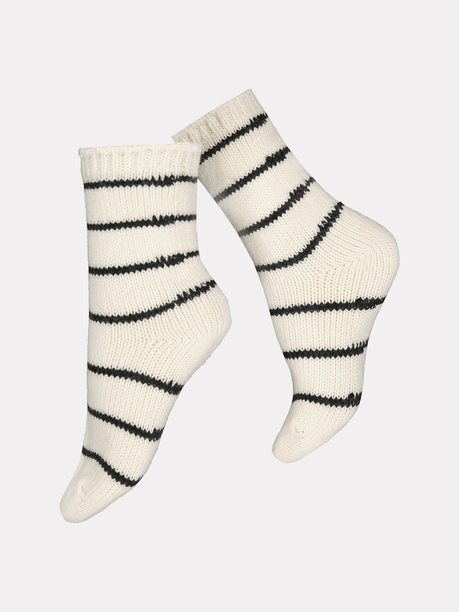 DANA wool blend socks - off-white