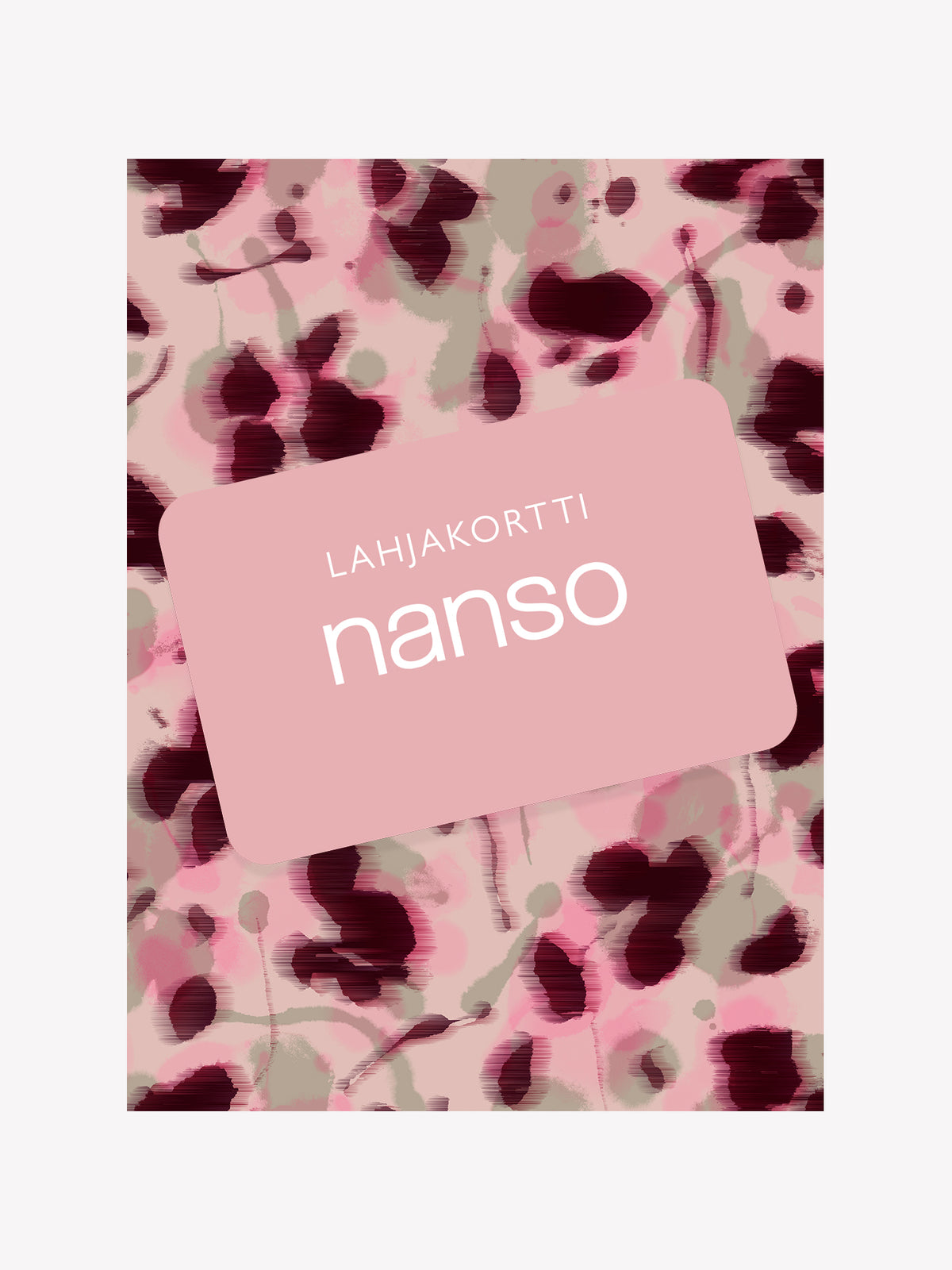 Nanson lahjakortti